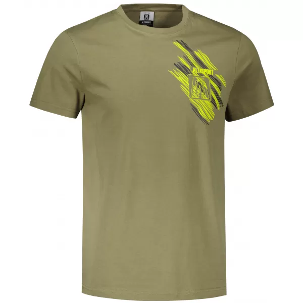  Férfi póló ALTISPORT CARRYOVER ALM173129 KHAKI 