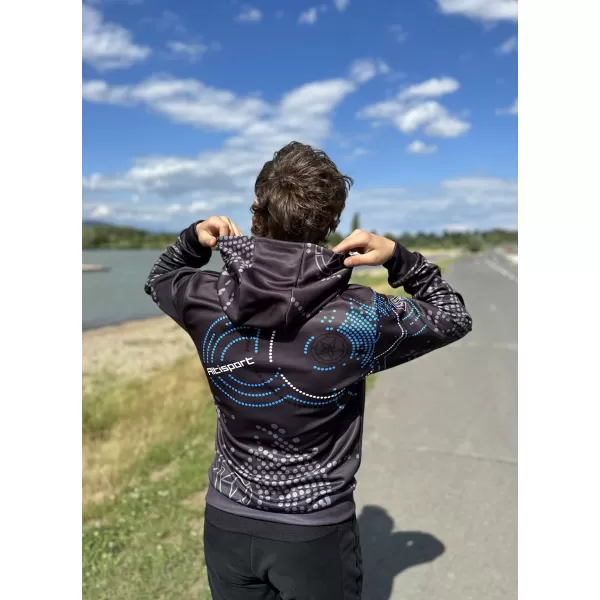  Prémium férfi pulóver ALTISPORT SWE/ALM06S07 GRAFIT 