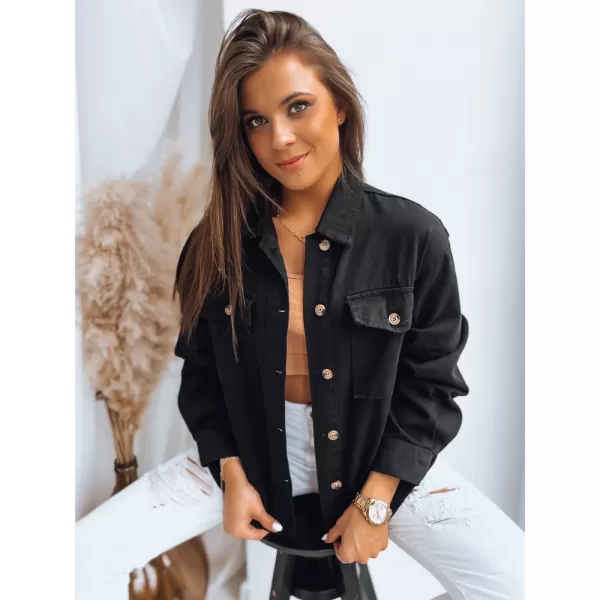  Tavaszi kabát DSTREET SILLY LILLY TY3606 FEKETE 
