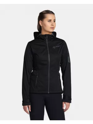 Női softshell kabát KILPI BELTRA-W TL0107KI FEKETE