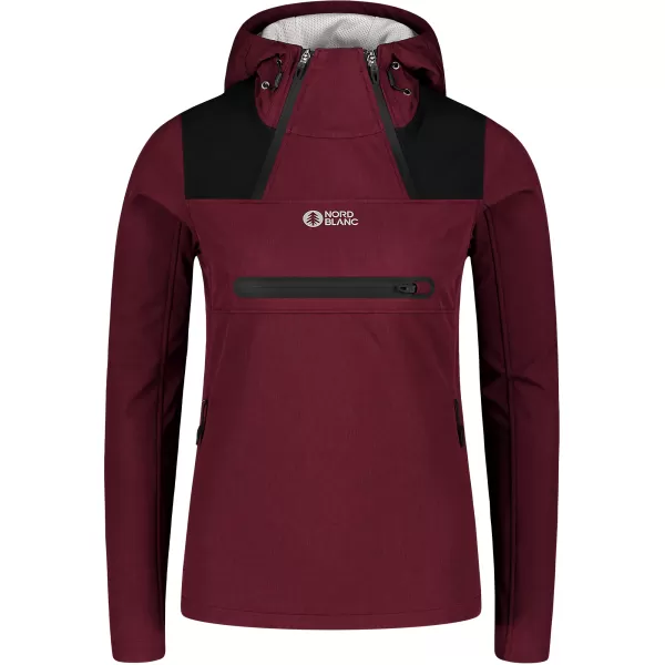  Női softshell kabát NORDBLANC KANGAROO NBSSL7895 PIROS 
