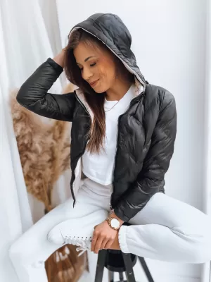 Tavaszi kabát DSTREET SWEET DREAMS TY3588 FEKETE