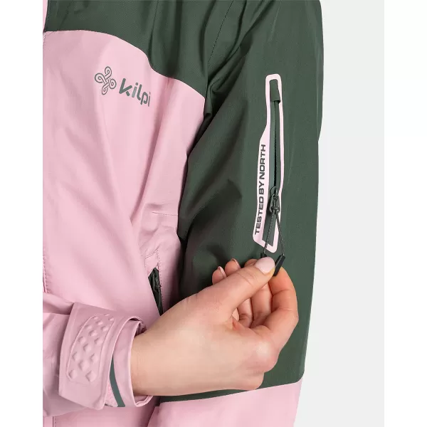  Női kabát KILPI MAMBA-W TL0101KI VILÁGOS RÓZSASZÍN 