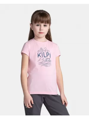 Lányos póló KILPI MALGA-JG TJ0306KI VILÁGOS RÓZSASZÍN