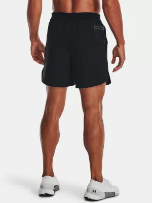 Férfi rövidnadrág UNDER ARMOUR UA PEAK WOVEN SHORTS 1376782-001 FEKETE