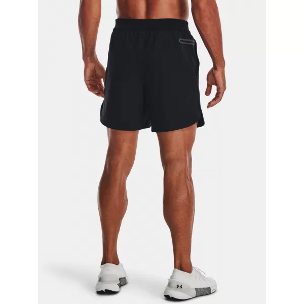  Férfi rövidnadrág UNDER ARMOUR UA PEAK WOVEN SHORTS 1376782-001 FEKETE 