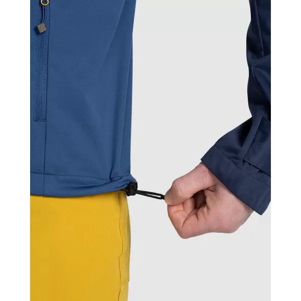  Férfi softshell kabát KILPI BELTRA-M TM0107KI SÖTÉTKÉK 