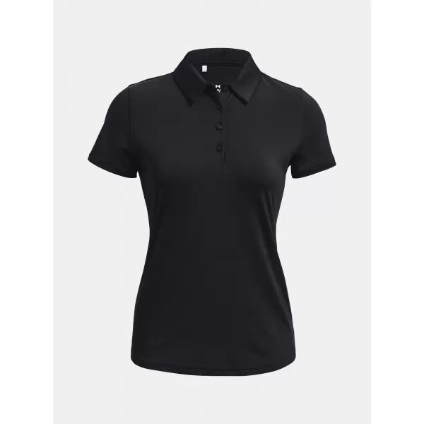  Női póló UNDER ARMOUR UA PLAYOFF SS POLO 1377335-001 FEKETE 