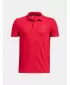 Fiú póló UNDER ARMOUR UA PERFORMANCE POLO 1377346-600 PIROS