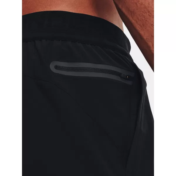  Férfi rövidnadrág UNDER ARMOUR UA PEAK WOVEN SHORTS 1376782-001 FEKETE 