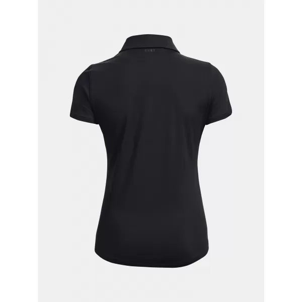  Női póló UNDER ARMOUR UA PLAYOFF SS POLO 1377335-001 FEKETE 