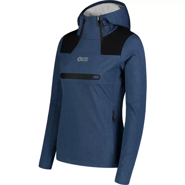  Női softshell kabát NORDBLANC KANGAROO NBSSL7895 KÉK 