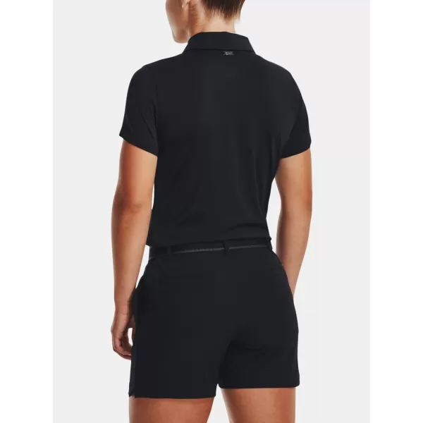  Női póló UNDER ARMOUR UA PLAYOFF SS POLO 1377335-001 FEKETE 