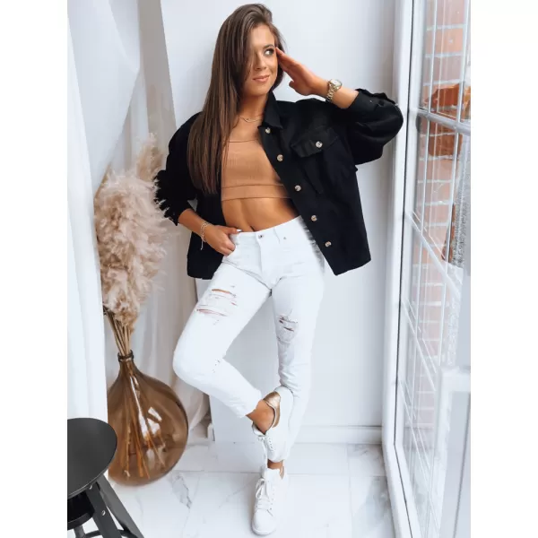  Tavaszi kabát DSTREET SILLY LILLY TY3606 FEKETE 