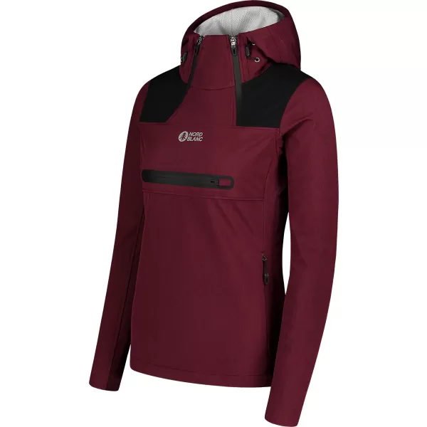  Női softshell kabát NORDBLANC KANGAROO NBSSL7895 PIROS 