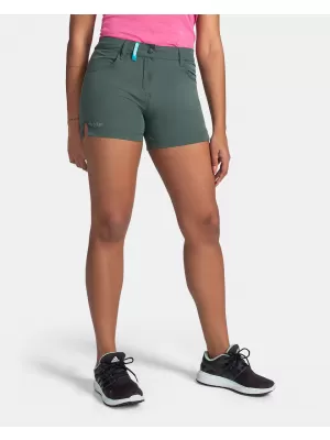 Női rövidnadrág KILPI BREE-W TL0410KI SÖTÉTZÖLD
