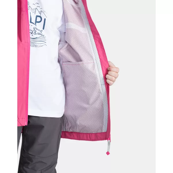  Gyermek dzseki KILPI DAMIRI-J TJ0518KI RÓZSASZÍN 
