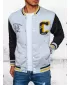 Férfi tavaszi baseball dzseki DSTREET TX4438 SZÜRKE