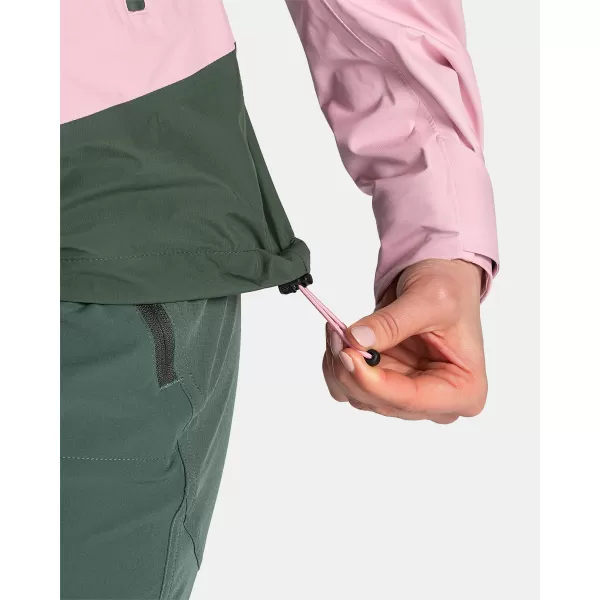  Női kabát KILPI MAMBA-W TL0101KI VILÁGOS RÓZSASZÍN 