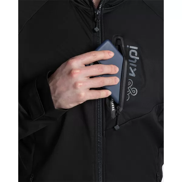  Férfi softshell kabát KILPI BELTRA-M TM0107KI FEKETE 
