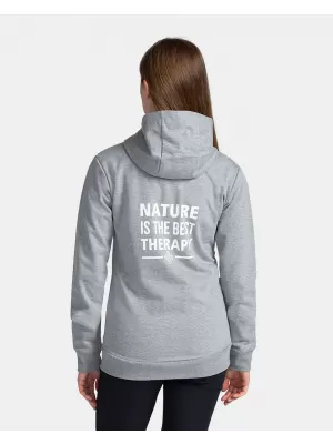 Női pulóver KILPI BERY-W TL0210KI VILÁGOSSZÜRKE
