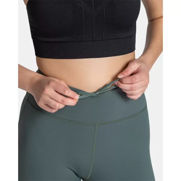  Női leggings KILPI AMIRA-W TL0427KI SÖTÉTZÖLD 