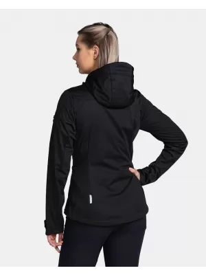 Női softshell kabát KILPI BELTRA-W TL0107KI FEKETE