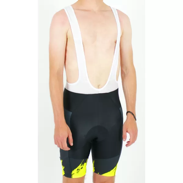  Férfi prémium kerékpáros rövidnadrág ALTISPORT SWE/ALM01S13 NEON SÁRGA 