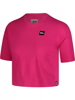 Női crop top NORDBLANC CROPTOP NBSLT7819 RÓZSASZÍN