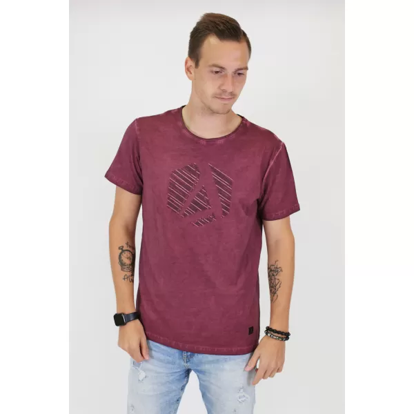  Férfi póló ALTISPORT BARCLAY BURGUNDIA 