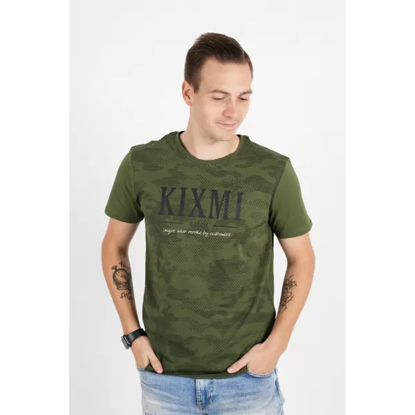  Férfi póló KIXMI RADLY KATONAI 