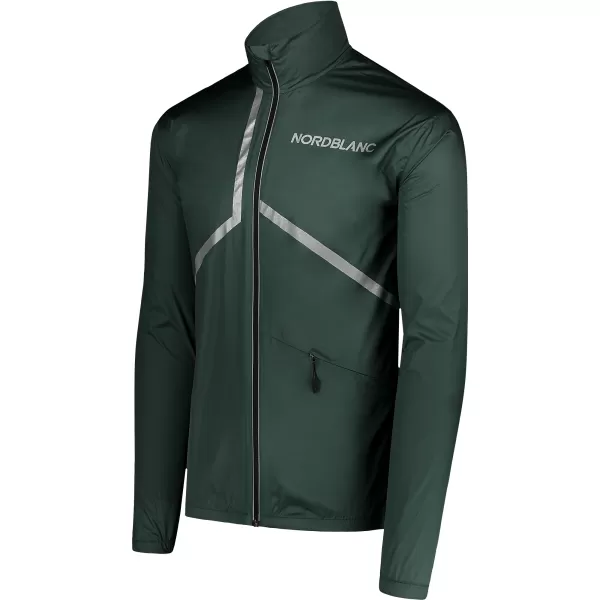  Férfi sportdzseki NORDBLANC REFLECTIVE NBSJM7899 SÖTÉTZÖLD 