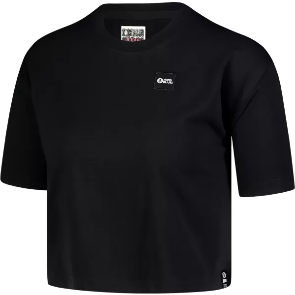  Női crop top NORDBLANC CROPTOP NBSLT7819 FEKETE 