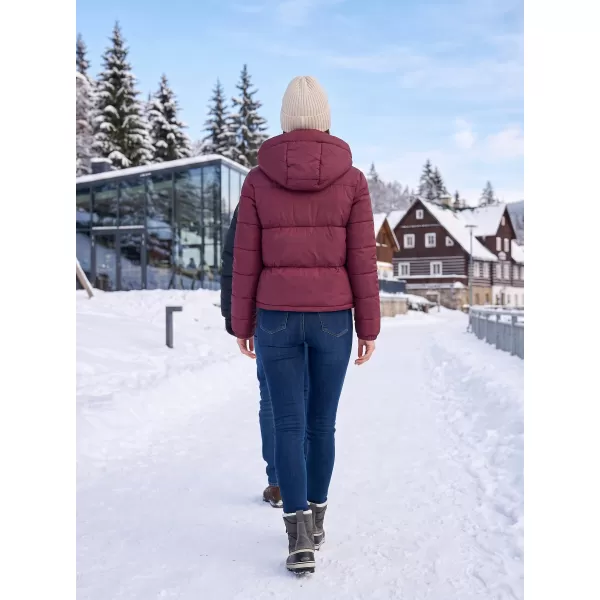  Női kabát KIXMI REINA BURGUNDIA 