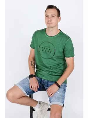 Férfi póló KIXMI RAY ZÖLD