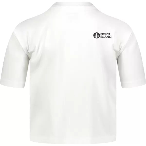  Női crop top NORDBLANC CROPTOP NBSLT7819 FEHÉR 