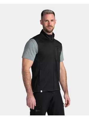 Férfi softshell mellény KILPI RIELLO-M TM0111KI FEKETE