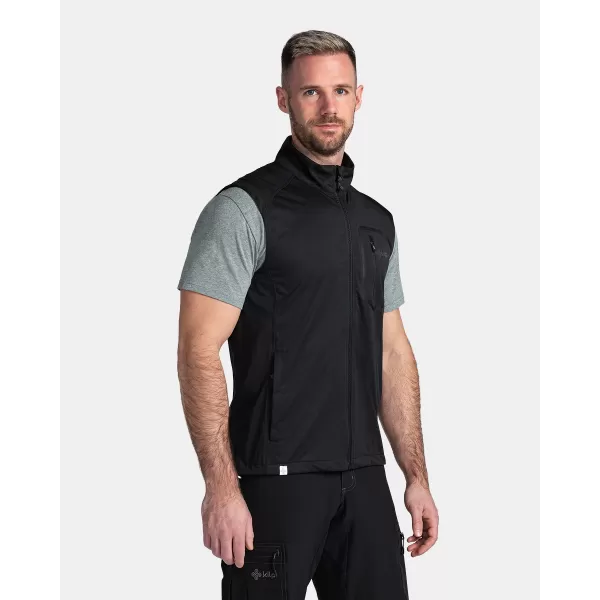  Férfi softshell mellény KILPI RIELLO-M TM0111KI FEKETE 