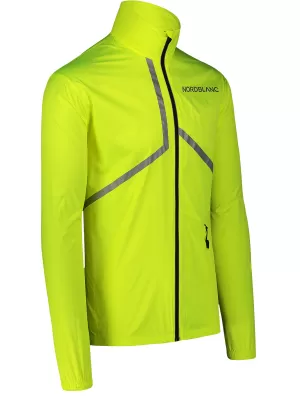 Férfi sportdzseki NORDBLANC REFLECTIVE NBSJM7899 BIZTONSÁGOS SÁRGA