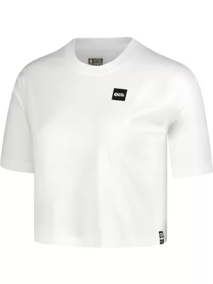 Női crop top NORDBLANC CROPTOP NBSLT7819 FEHÉR