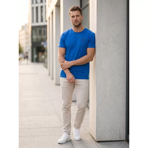  Férfi póló SAM 73 DIEGO MT 827 FÉNYES KÉK 