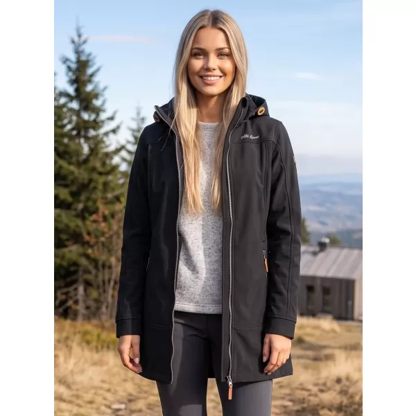 Női softshell kabát ALTISPORT MAGGA LCTB220 FEKETE 