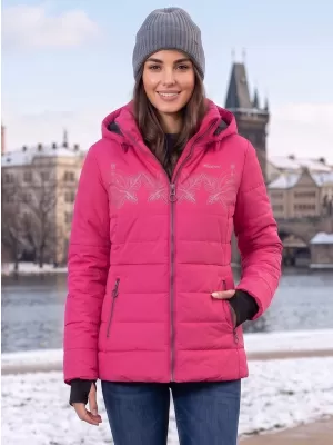 Női téli kabát KIXMI RITA RÓZSASZÍN