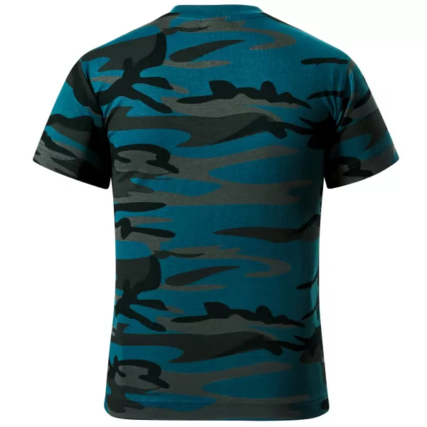  Gyermek póló MALFINI CAMOUFLAGE 149 ÁLCÁZÁS/BENZIN 