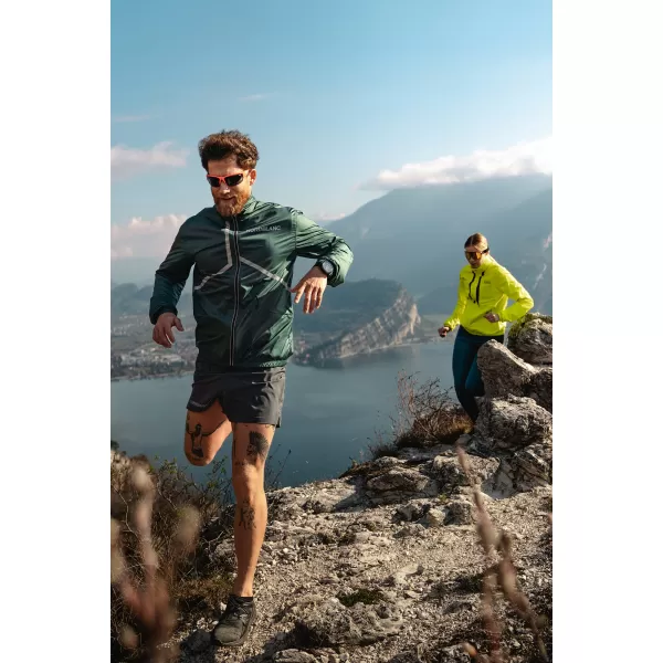  Férfi sportdzseki NORDBLANC REFLECTIVE NBSJM7899 SÖTÉTZÖLD 
