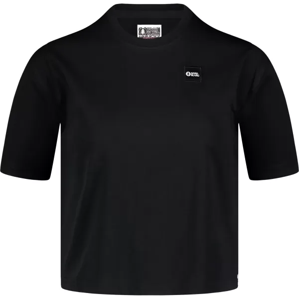  Női crop top NORDBLANC CROPTOP NBSLT7819 FEKETE 