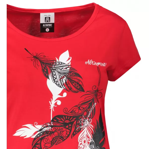  Női póló ALTISPORT ALW178120 PIROS 