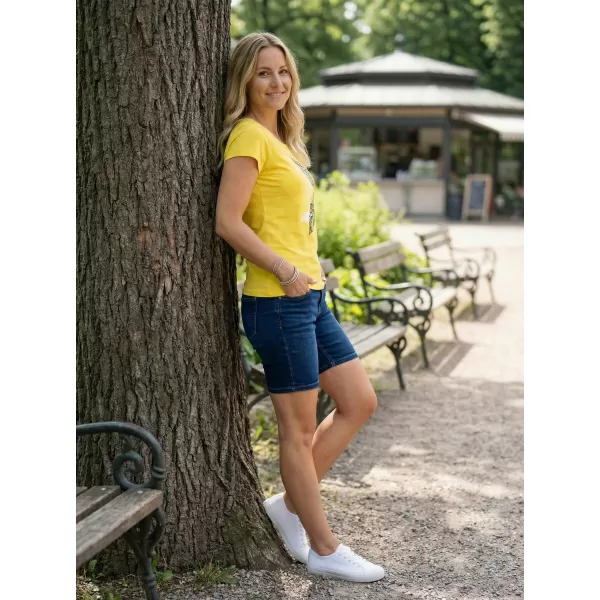  Női póló ALTISPORT ALW178122 CITROM 