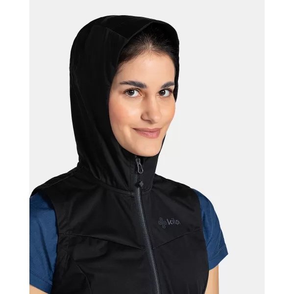  Női softshell mellény KILPI MONILEA-W TL0111KI FEKETE 