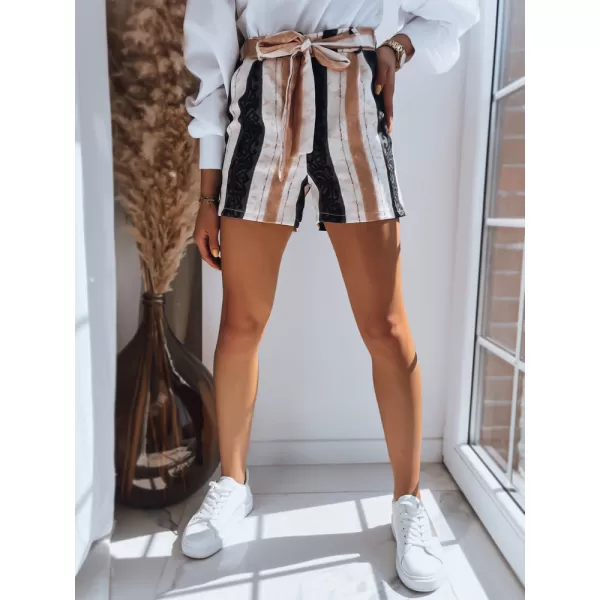  Hölgyek rövidnadrágja DSTREET REGAL STRIPES SY0297 FEKETE 